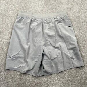 Men’s Medium Stealth Performance Shorts 7” Inseam – Silver Shadow – Hidden Zip